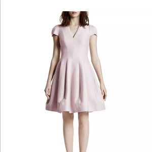 Halston Heritage Pink Women's Size 6 Dress